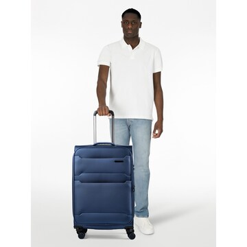 Trolley 'Mauritius' di cocoono in blu: frontale