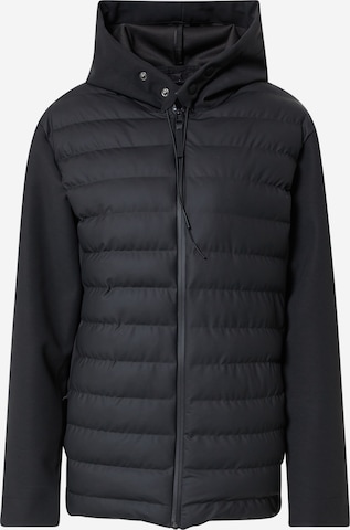 RAINS Between-season jacket in Black: front