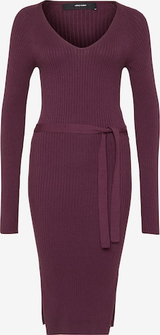 Vero Moda Tall Neulemekko 'VMSABA' värissä punainen: etupuoli