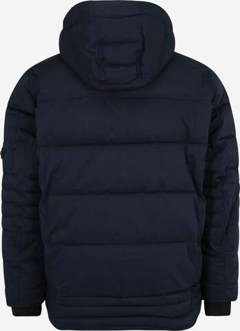 TOM TAILOR Men + Winter Jacket in Blue