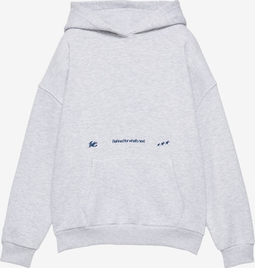 Pull&Bear Mikina 'PACIFIC FRESH' – šedá: přední strana