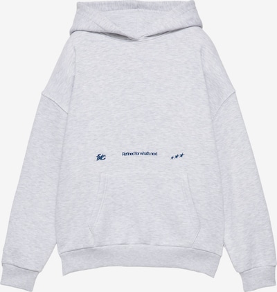 Pull&Bear Majica 'PACIFIC FRESH' v velikosti XS | marine / svetlo siva barva, Prikaz izdelka