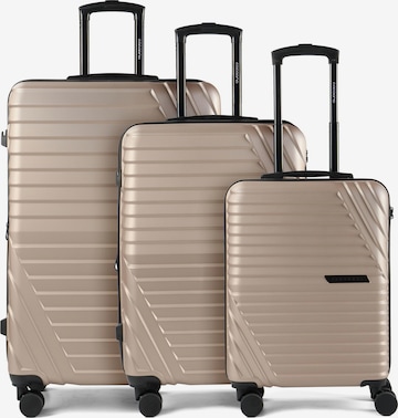 Ensemble de bagages 'Larnaka' cocoono en or : devant