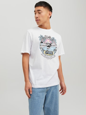 JACK & JONES Shirt 'Beachbone' in White: front