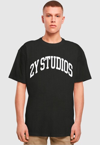 2Y Premium Shirt in Black: front