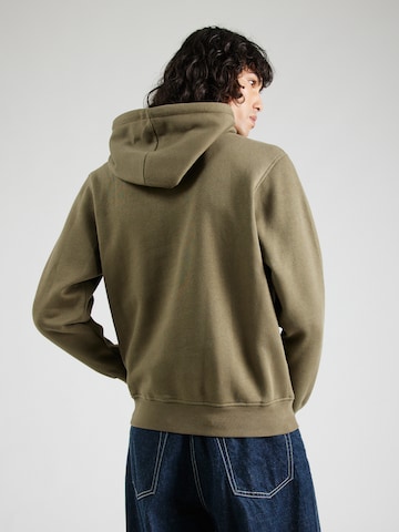 Bluză de molton 'JORVESTERBRO' de la JACK & JONES pe verde