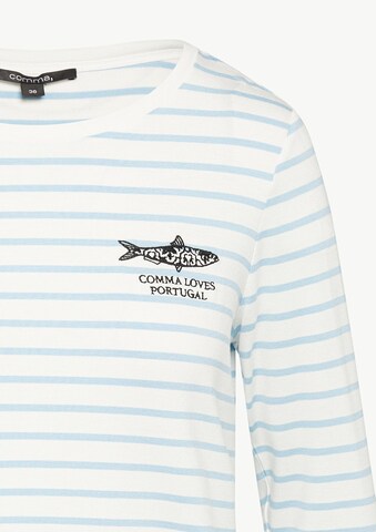 T-shirt COMMA en blanc