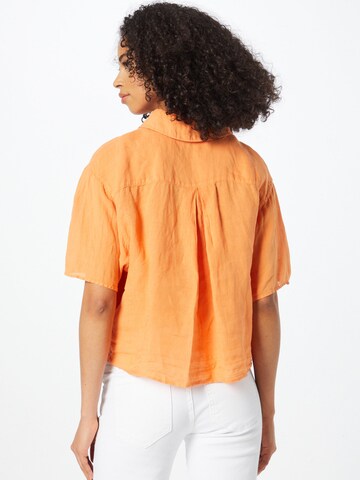 Camicia da donna 'IVYBO' di AMERICAN VINTAGE in arancione