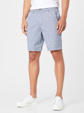 HOLLISTER Regular Chino trousers in Blue: front