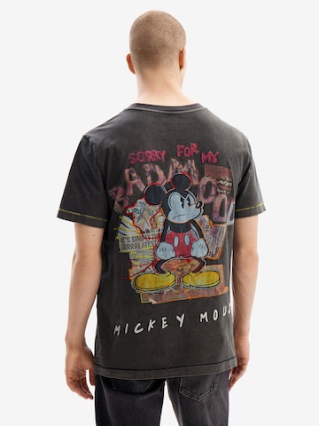 Desigual Тениска 'Mickey Mouse' в черно