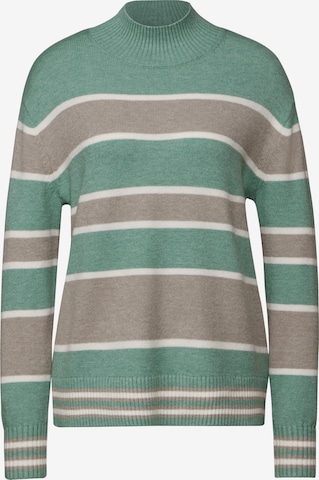 STREET ONE Pullover in Grün: Vorderseite