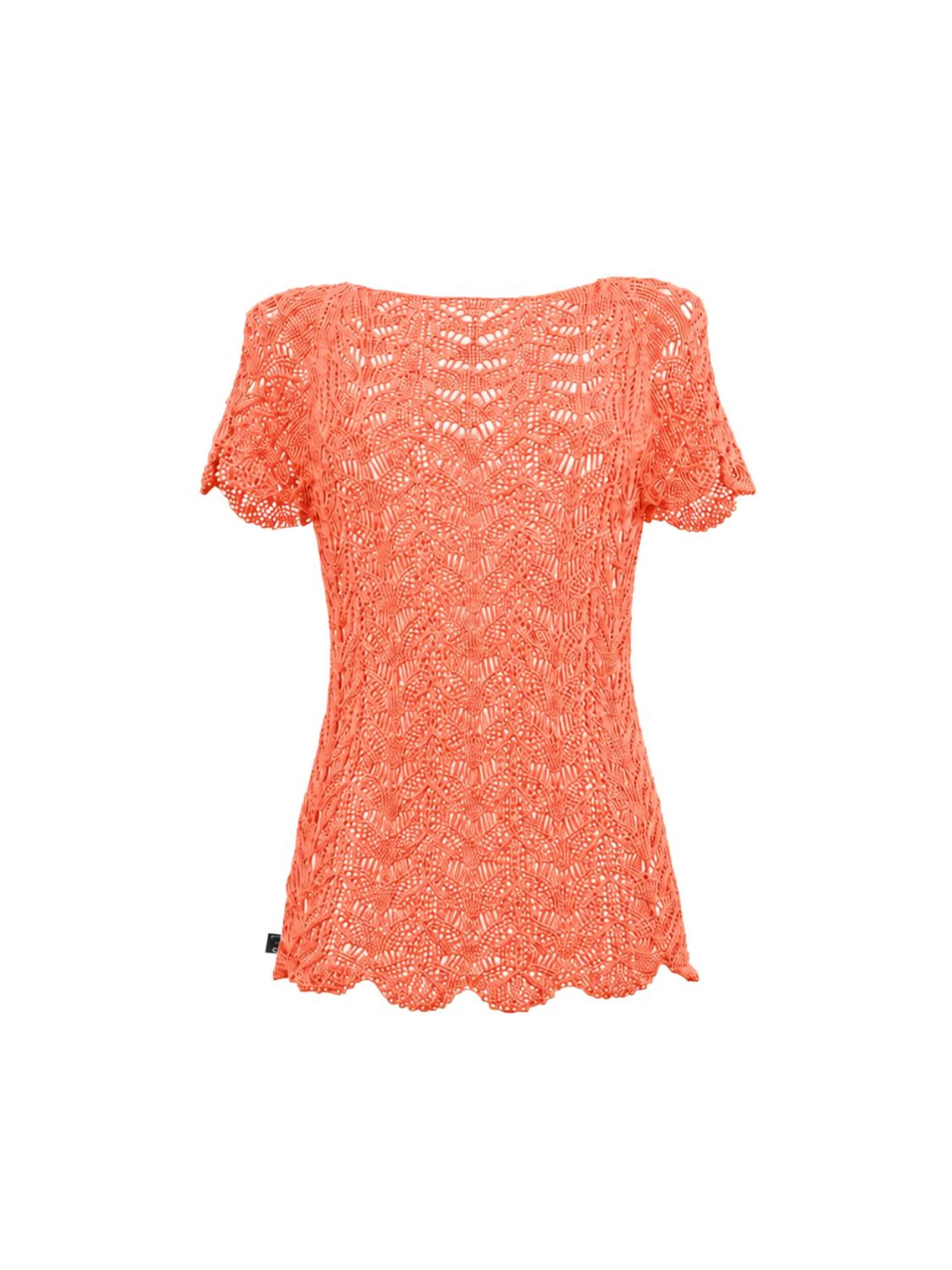Süel knitwear Sticktop 'Twin Lace'‌‌‌‌‌‌‌‌‌ in Orange: Vorderseite