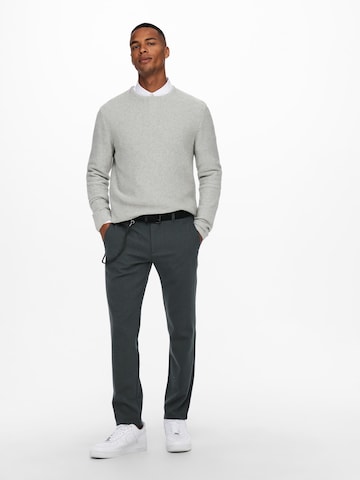 Only & Sons Sweater 'Jonas' in Grey