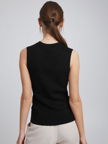 ICHI Sweatshirt 'MARSHA' in Schwarz
