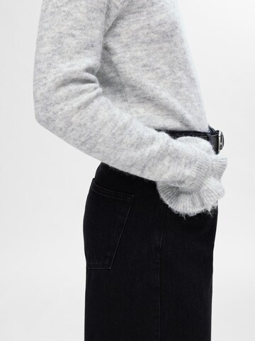 SELECTED FEMME Sweater 'LULU' in Grey