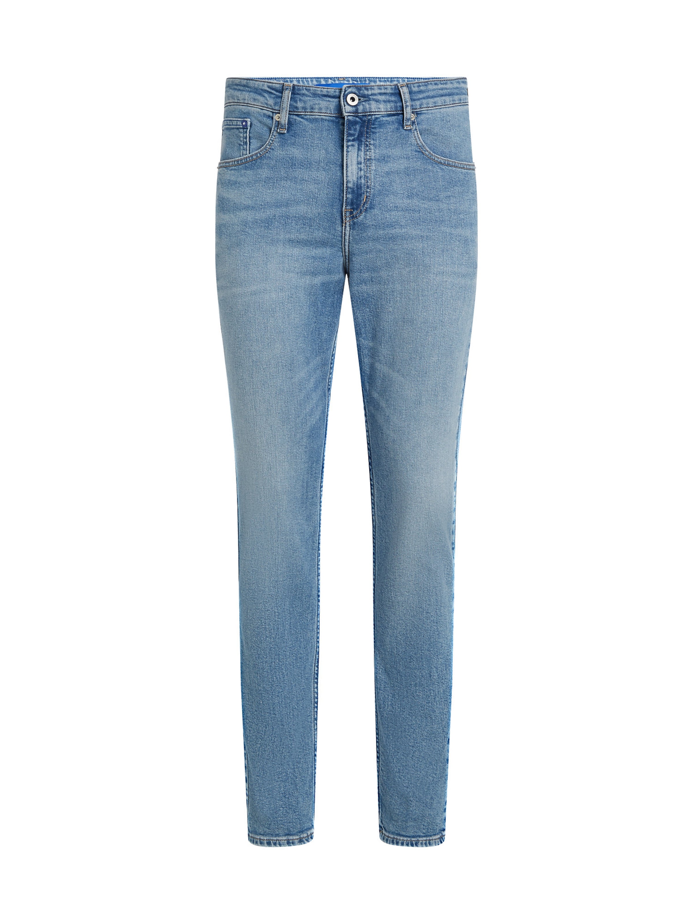 Coupe slim Jean KARL LAGERFELD JEANS en bleu : devant