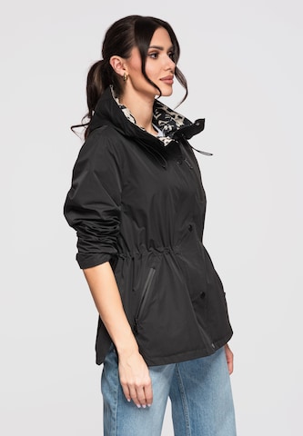 Ombre Between-season jacket in Black