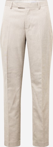 smėlio TOPMAN Prigludęs „Chino“ stiliaus kelnės: priekis