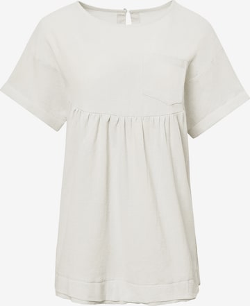 Imily Bela Bluza | bež barva: sprednja stran