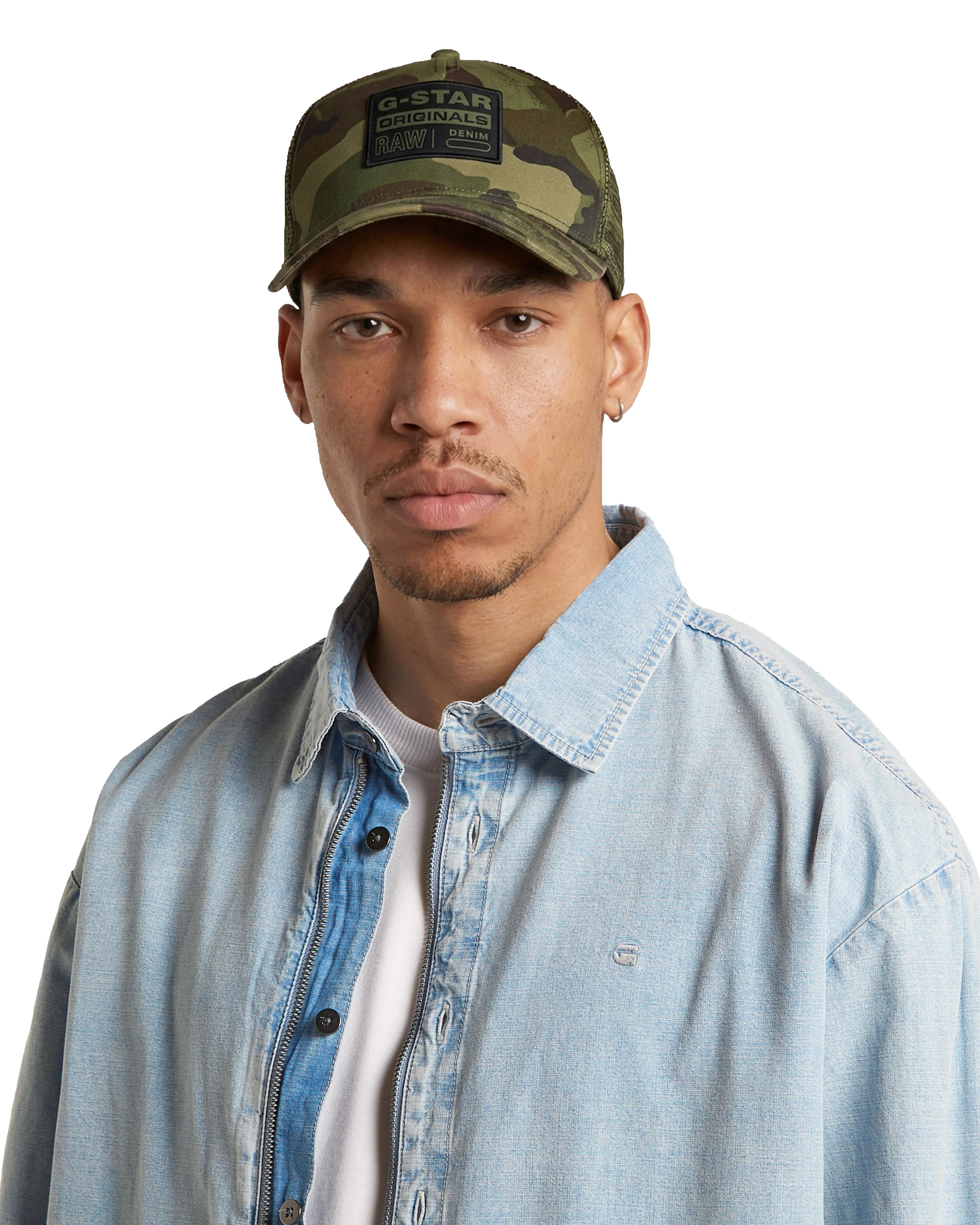 G-STAR Muts 'Baseball Trucker Cap' in Gemengde kleuren: voorkant