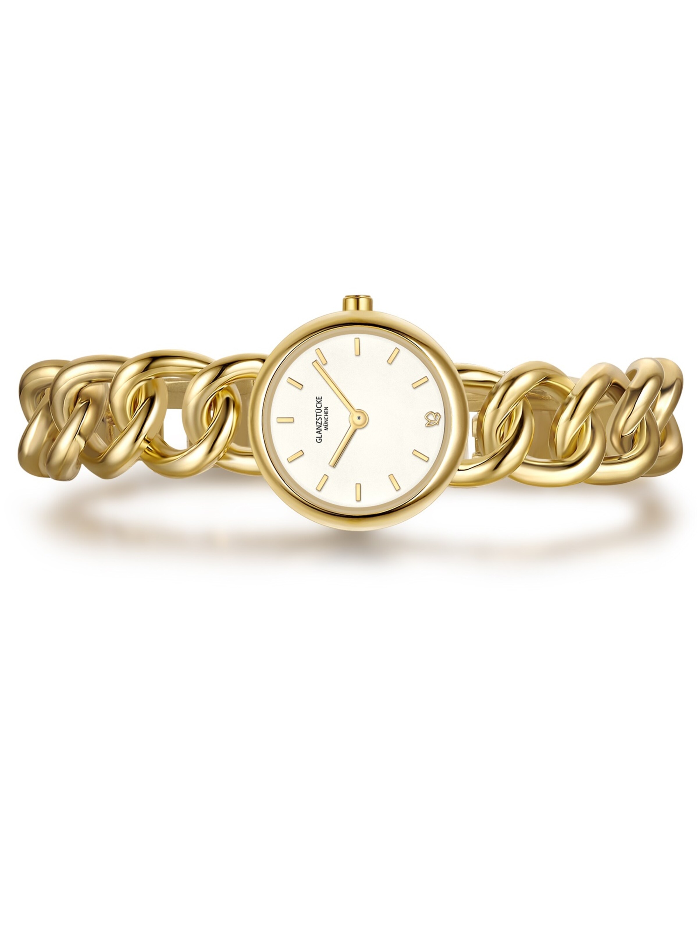 Glanzstücke München Analoog horloge in Goud