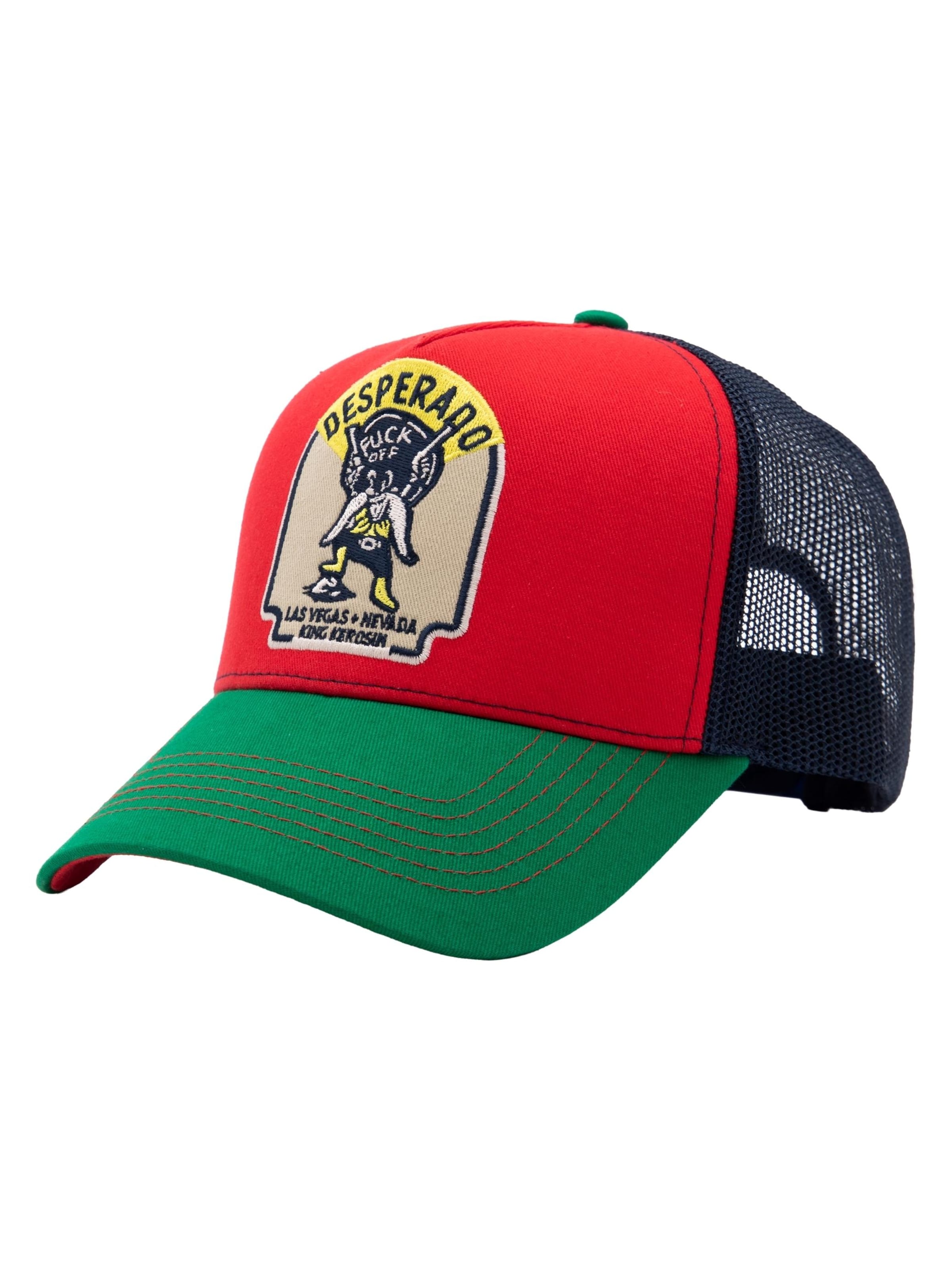King Kerosin Cap 'Desperado' in Red: front