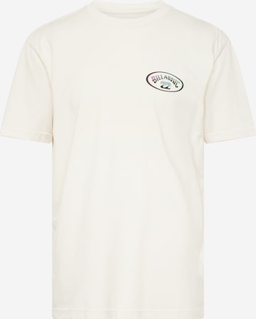 T-Shirt 'Crossboards' BILLABONG en blanc : devant