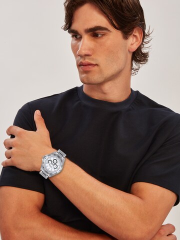 Breil Analog Watch 'Challenge' in Silver