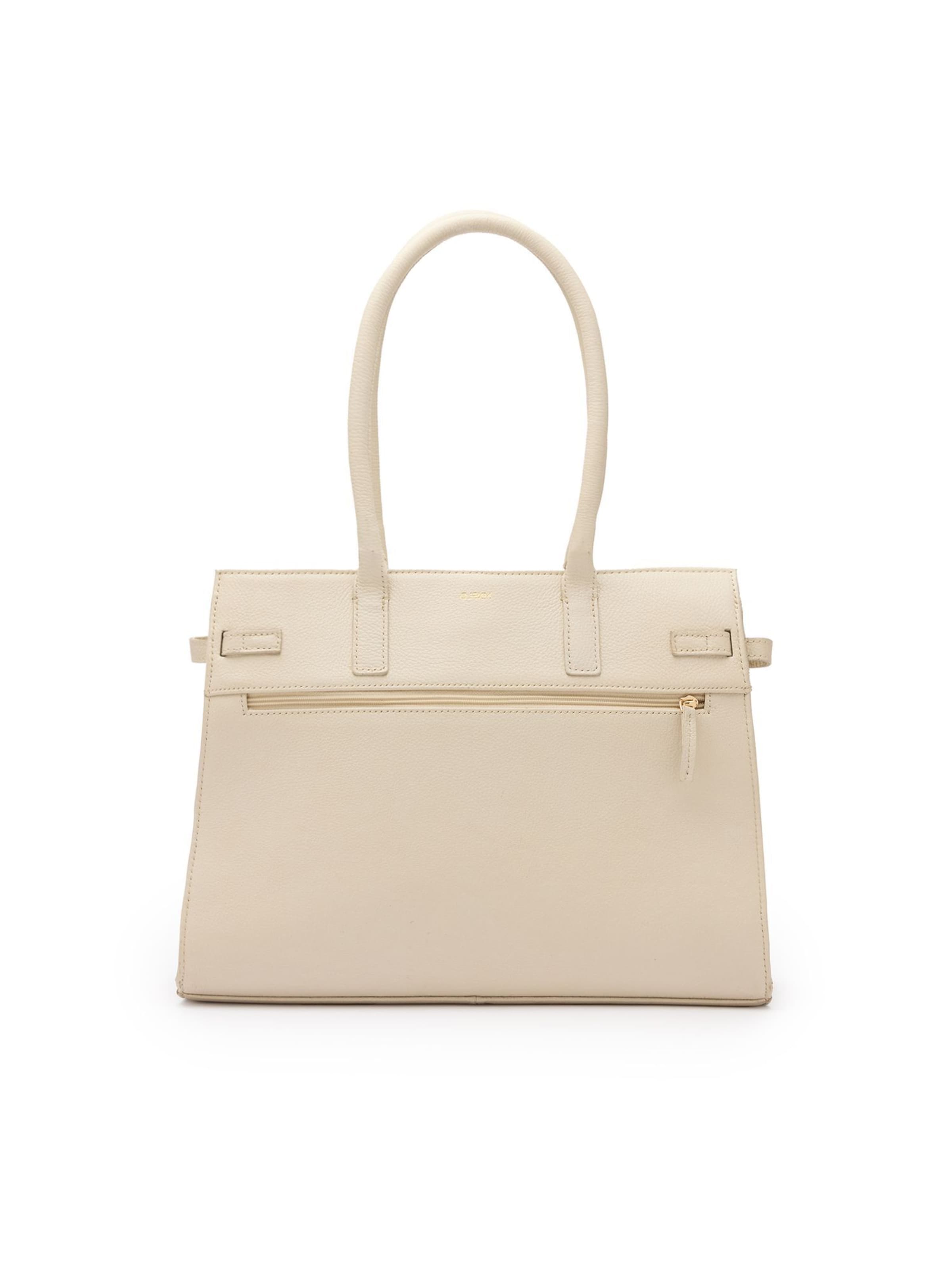 MANFIELD Crossbody Bag in Beige