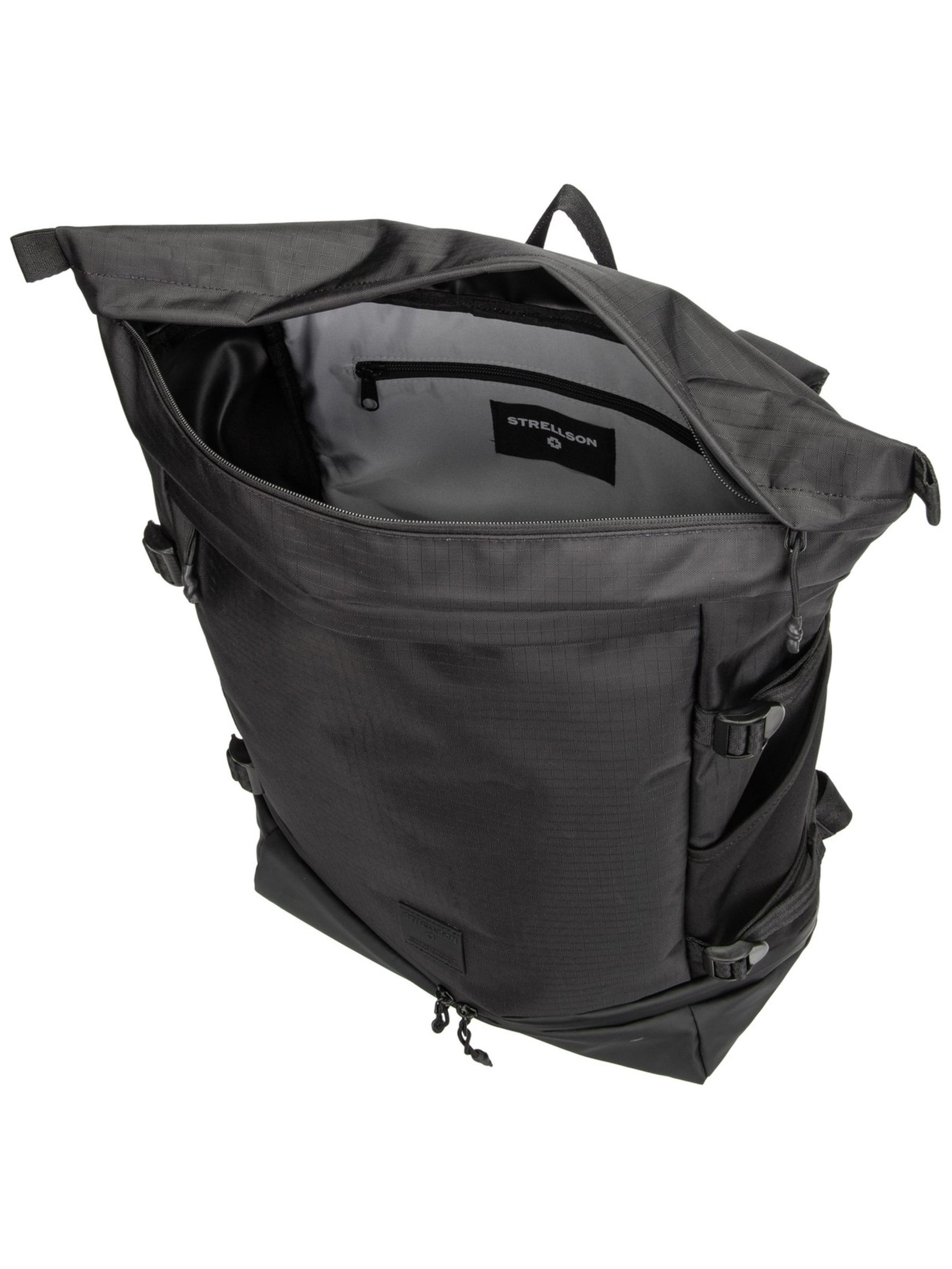 STRELLSON Backpack 'New Ham Sebastian LVZ' in Black