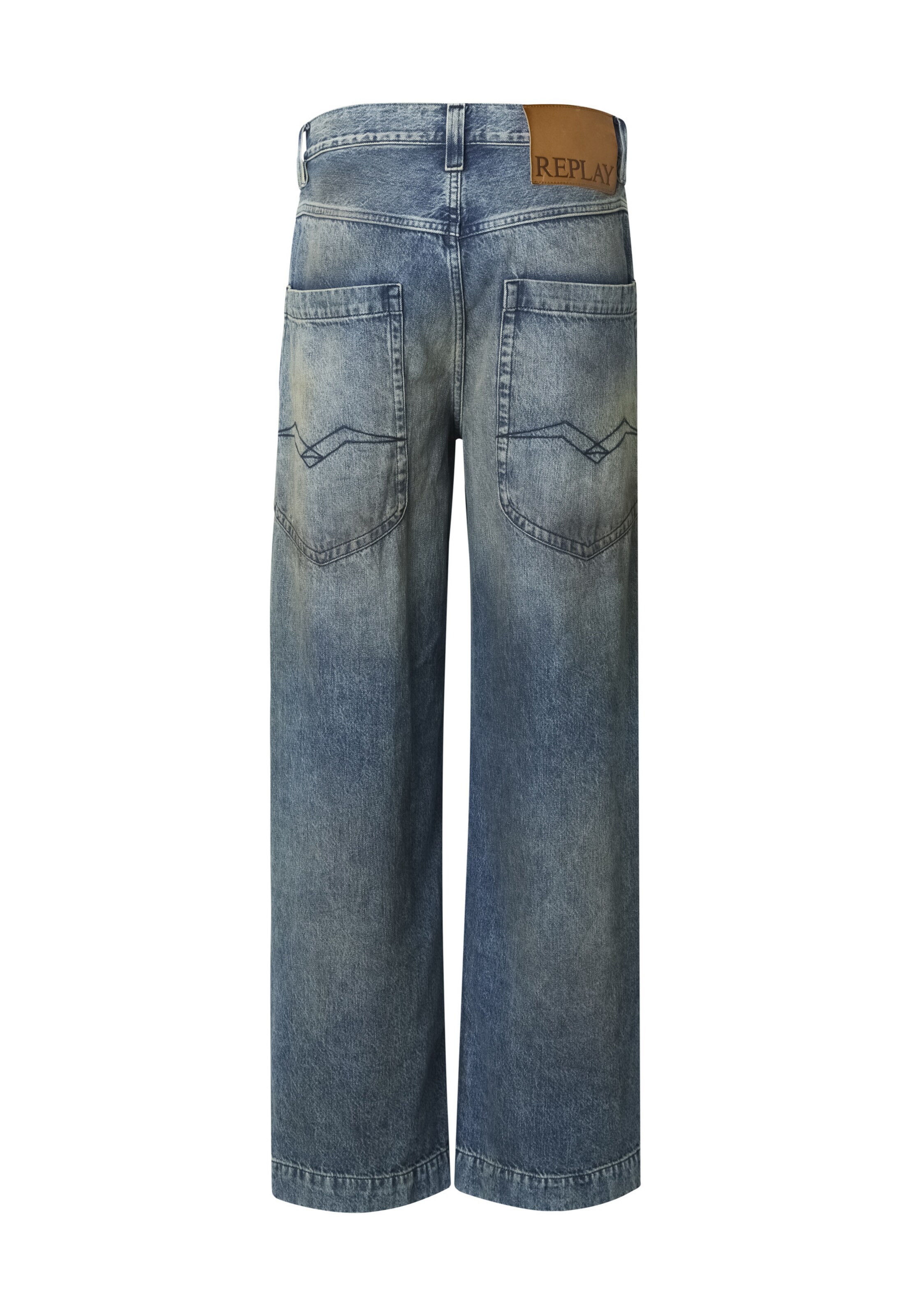 REPLAY Loosefit Jeans 'Ferys' in Blauw