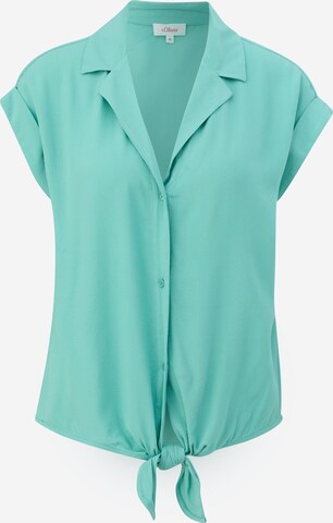 s.Oliver - Blusa em verde: frente