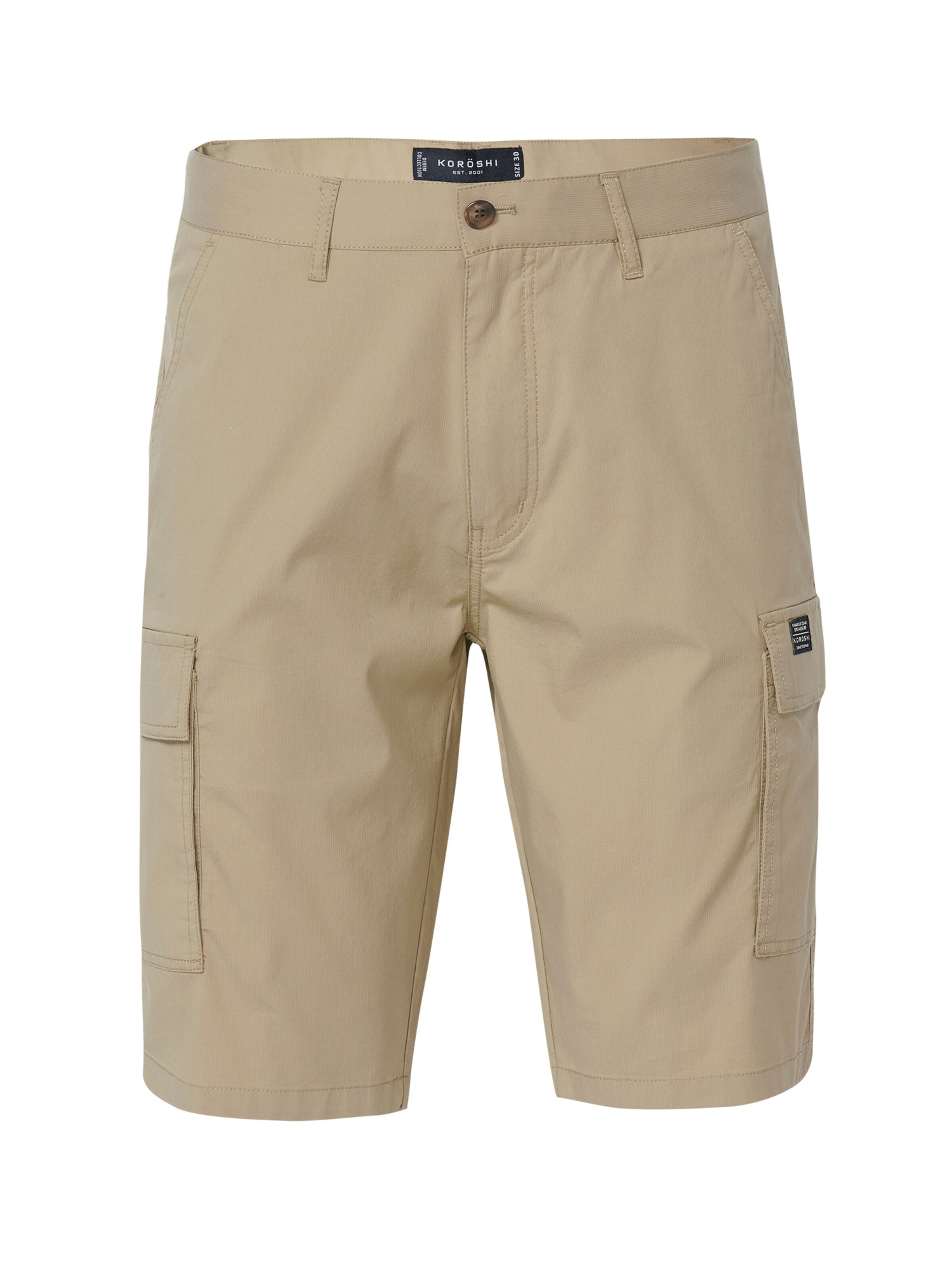 bēšs KOROSHI Standarta Kargo bikses: no priekšpuses