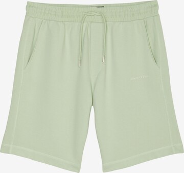 Marc O'Polo Regular Shorts in Grün: predná strana