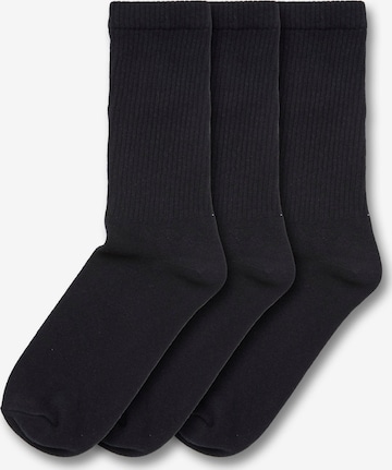 Urban Classics Socken in Schwarz: Vorderseite