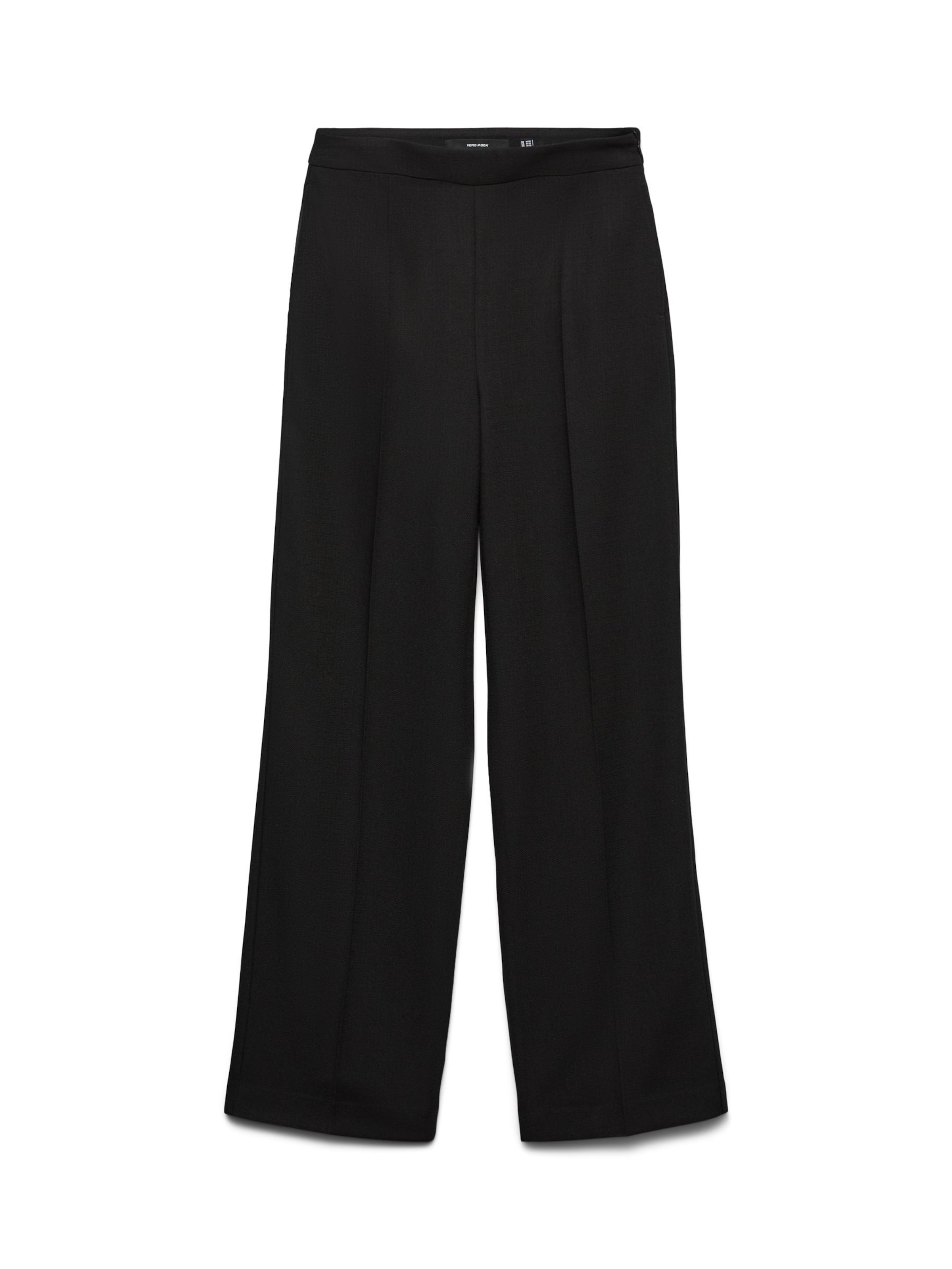VERO MODA Pleat-Front Pants 'EVE' in 34/32 in Black, Item view