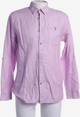 Ted Baker Button Up Shirt in S in Pink: front