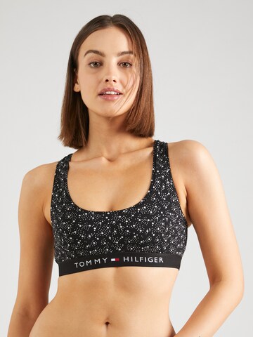 Bustier Soutien-gorge Tommy Hilfiger Underwear en noir : devant