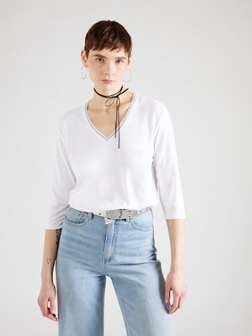 Key Largo Shirt 'ELENA' in White: front