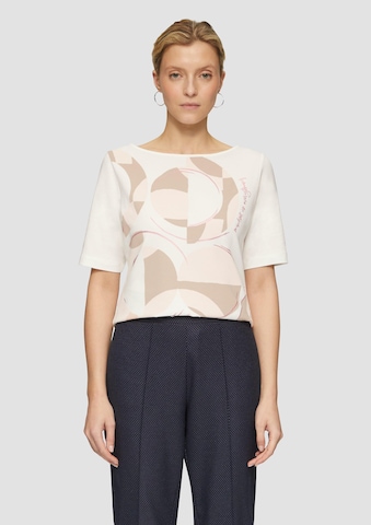 s.Oliver BLACK LABEL Shirt in Beige: front