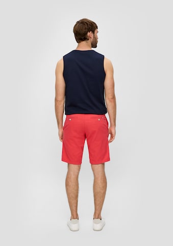 regular Pantaloni chino di s.Oliver in rosso