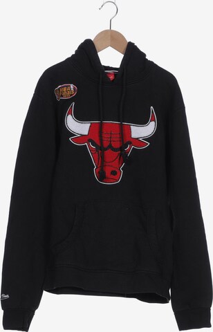 Mitchell & Ness Sweatshirt & Zip-Up Hoodie in M in Black: front