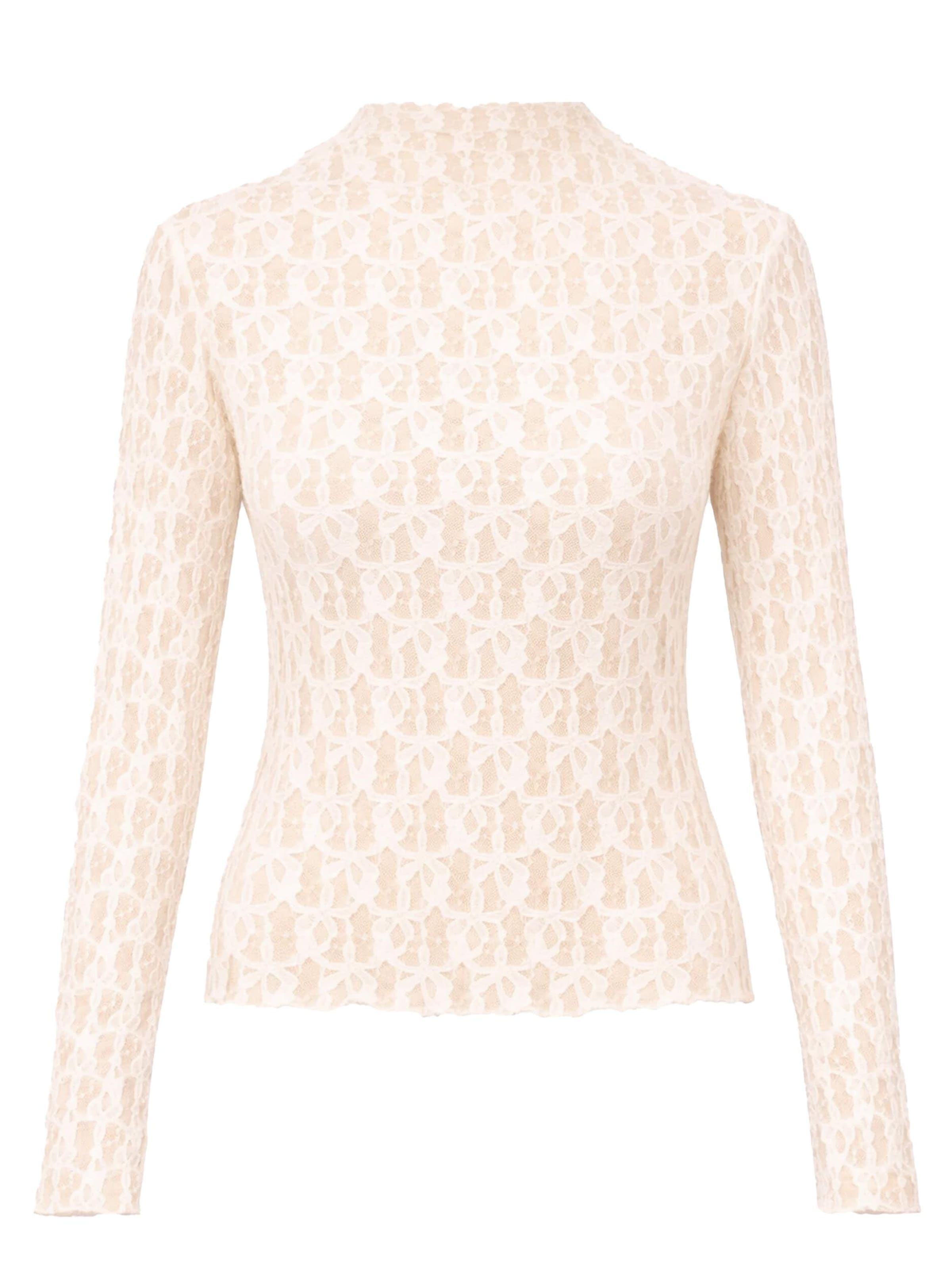 SASSYCLASSY Shirt in Beige: front