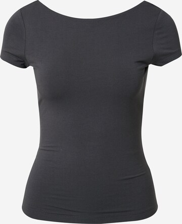 Gina Tricot - Camiseta en gris: frente