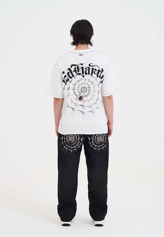 Ed Hardy Shirt 'Black Widow' in White