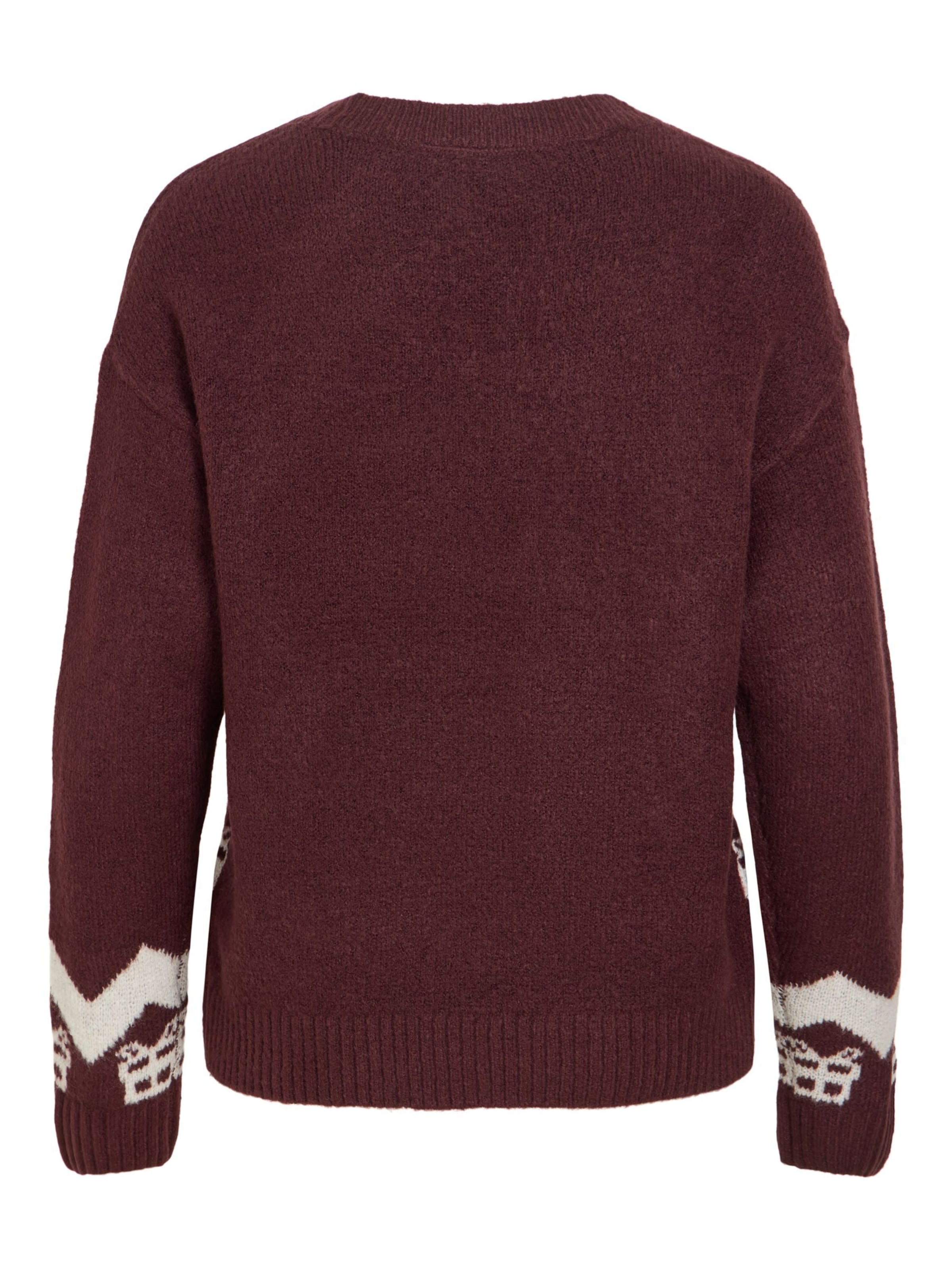 VILA - Jersey 'YULE' en rojo