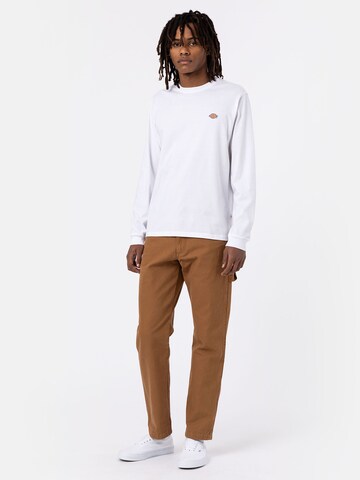 DICKIES Longsleeve 'Mapleton' in Weiß