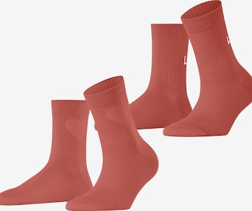 ESPRIT Socken 'Heart & Love' in Rot: Vorderseite