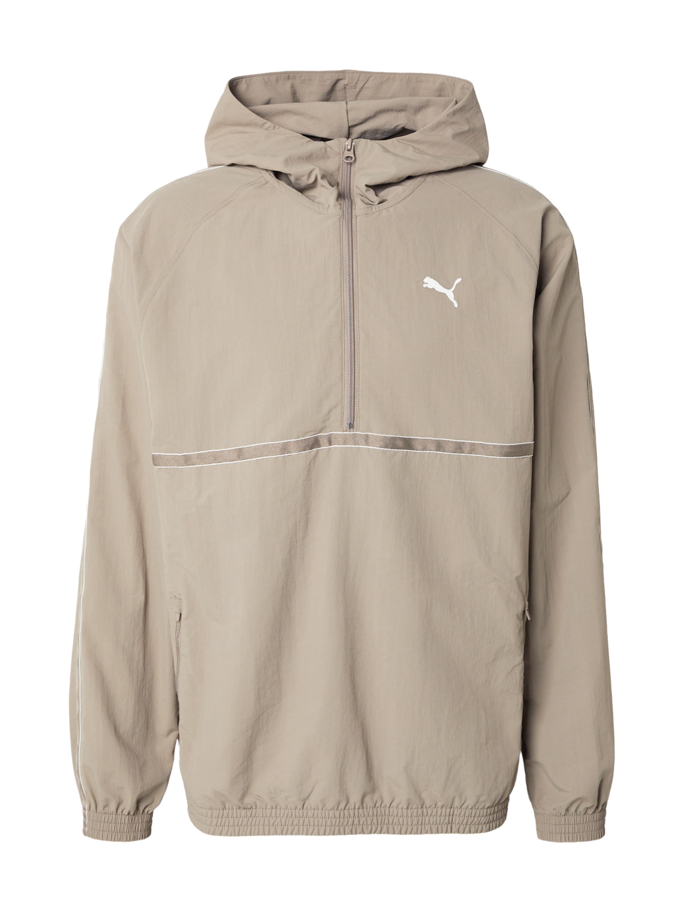PUMA Prehodna jakna 'CLASS' | siva barva: sprednja stran