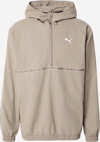 PUMA Prehodna jakna 'CLASS' | siva barva: sprednja stran